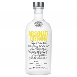 Absolut Citron Lemon Flavoured Vodka