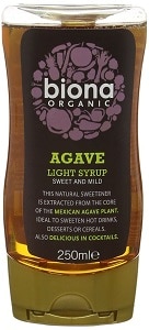 Biona Organic Squeezy Agave Syrup (250ml x 3