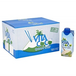 Vita Coco 100% Natural Coconut Water (330ml x 12)