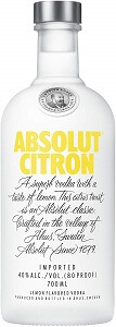 Absolute Vodka Citron (70cl)