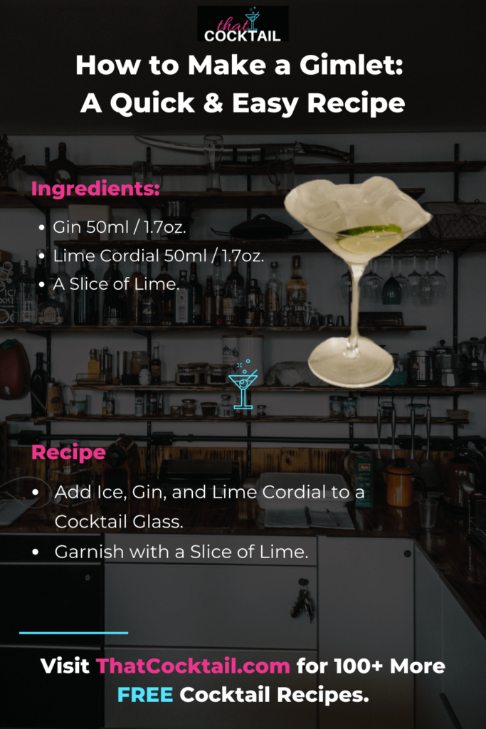 How to Make a Gimlet Infographic
