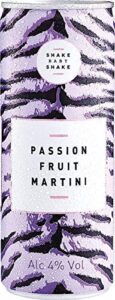 Shake Baby Shake Passion Fruit Martini Cans (12 x 250ml)