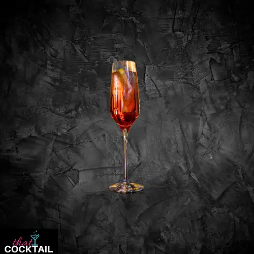 Kir Royale in a champagne flute