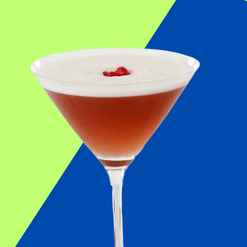French Martini cocktail